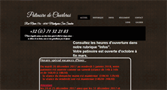 Desktop Screenshot of patinoire.be