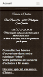 Mobile Screenshot of patinoire.be